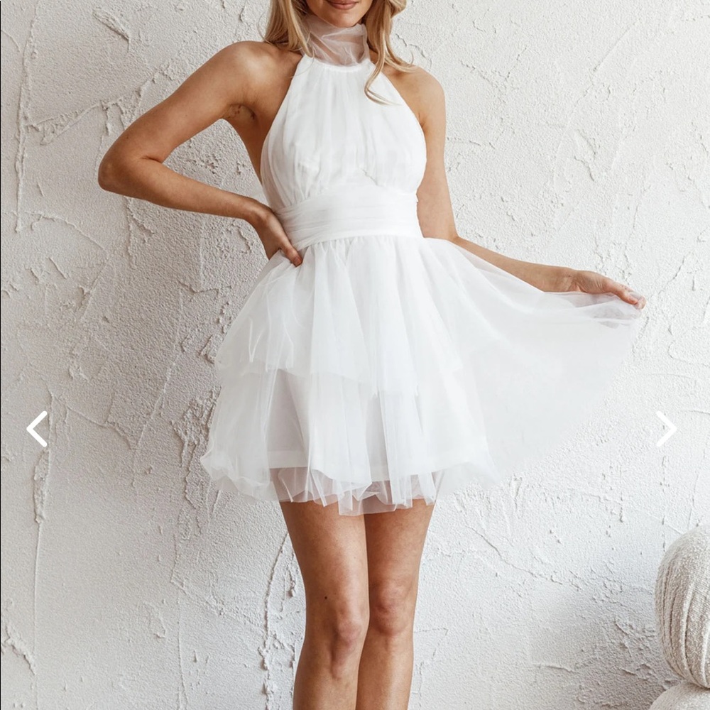 Andria halterneck tulle